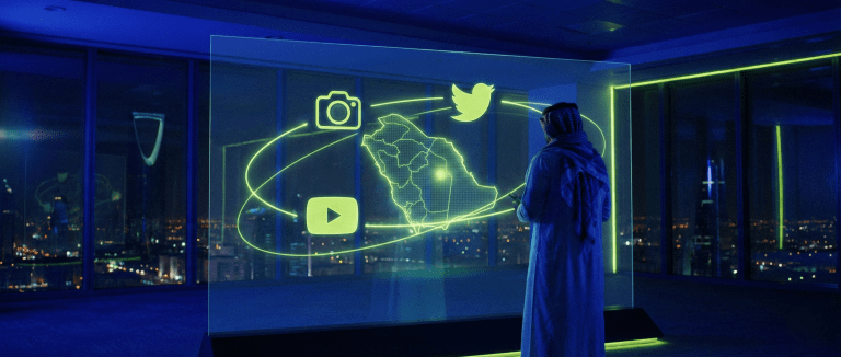 التسويق عبر وسائل التواصل الاجتماعي للأعمال السعودية في 2025